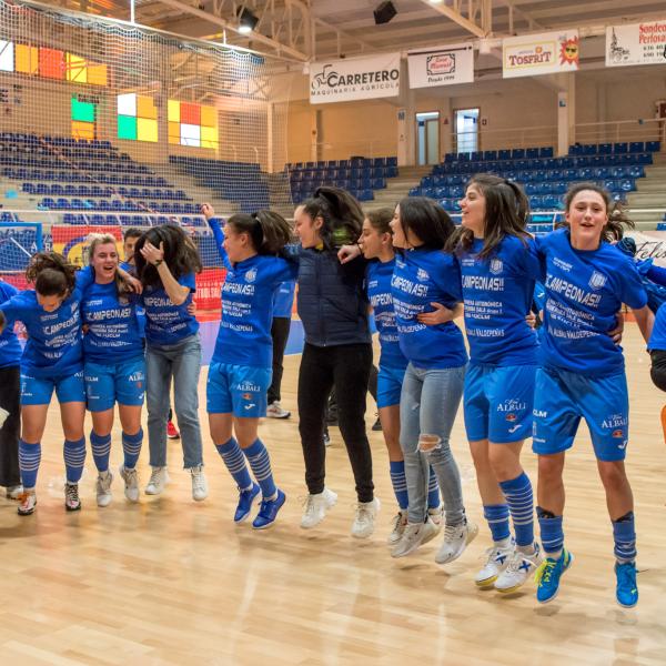 2-1| EL VIA ALBALI FEMENINO SE PROCLAM CAMPEN DE LIGA