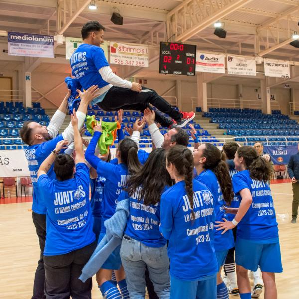 2-1| EL VIA ALBALI FEMENINO SE PROCLAM CAMPEN DE LIGA