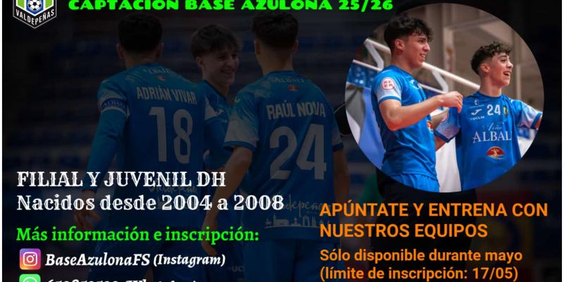 NOTICIA | LAS BASE DEL VIA ALBALI VALDEPEAS CONVOCA LA CAPTACIN PARA LA PRXIMA TEMPORADA