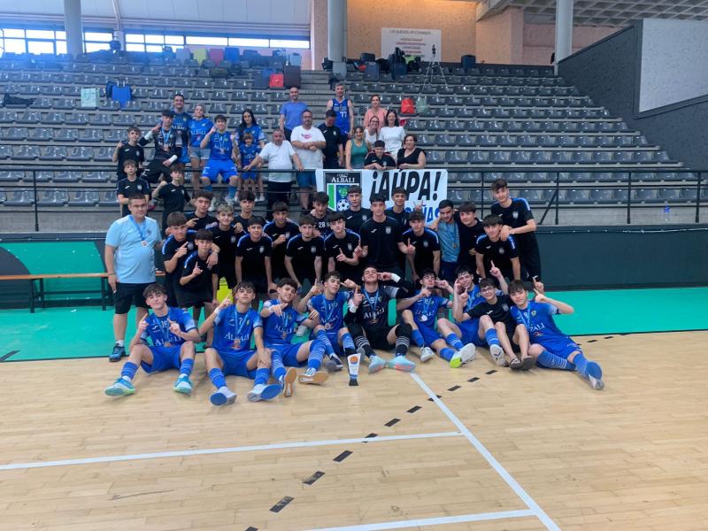 NOTICIA | NUESTRA CANTERA TRIUNFA EN EL TORNEO INTERNACIONAL BAHÍA DE CÁDIZ FUTSAL CUP