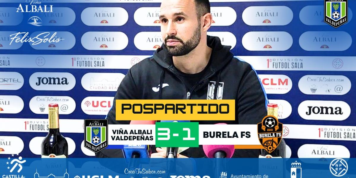 |POSPARTIDO| Declaraciones de Álvaro Martínez tras el partido ante Burela FS (3-1)
