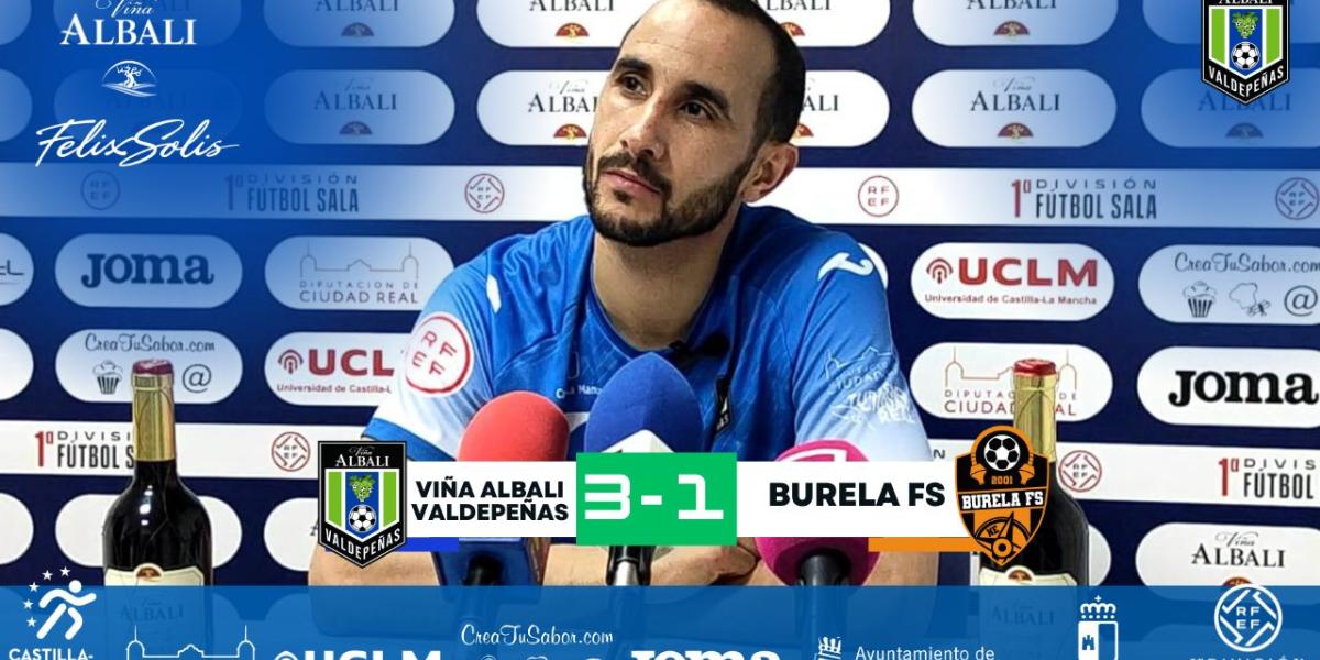 |POSPARTIDO| Declaraciones de Boyis tras el partido ante Burela FS (3-1)