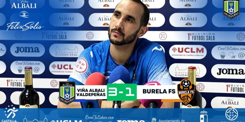|POSPARTIDO| Declaraciones de Boyis tras el partido ante Burela FS (3-1)