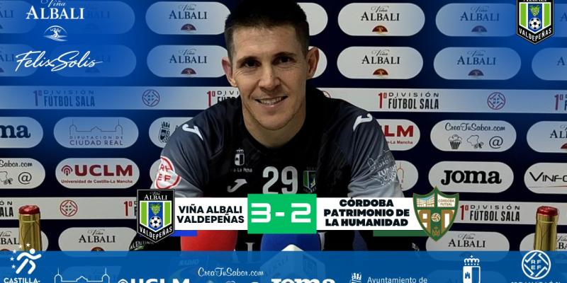 |POSPARTIDO| Declaraciones de Marcão tras el partido ante Córdoba Patrimonio de la Humanidad (3-2)