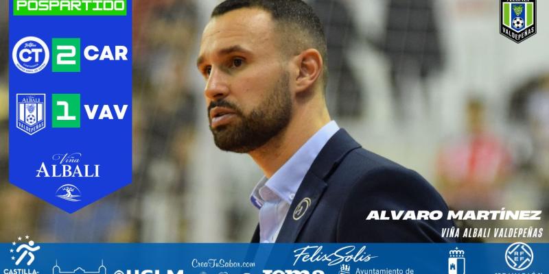|POSPARTIDO| Declaraciones de lvaro Martnez tras el partido ante Jimbee Cartagena Costa Clida.