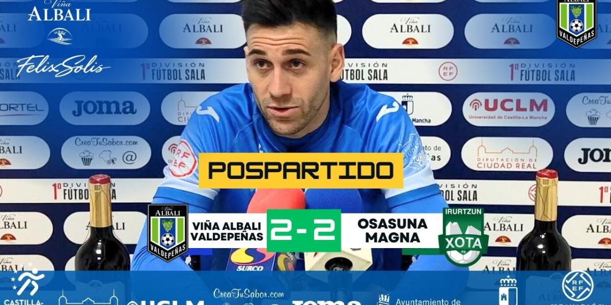 |POSPARTIDO| Declaraciones de Pol Pacheco tras el partido ante Osasuna Magna FS en la jornada 11.