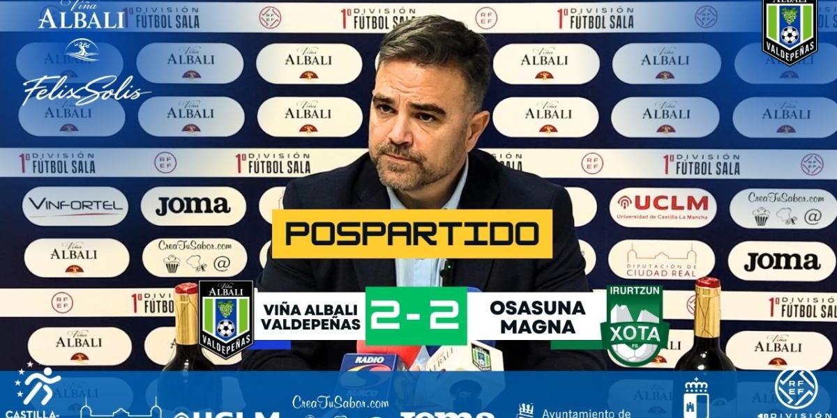 |POSPARTIDO| Declaraciones de Ricardo iguez tras el partido ante Osasuna Magna FS.
