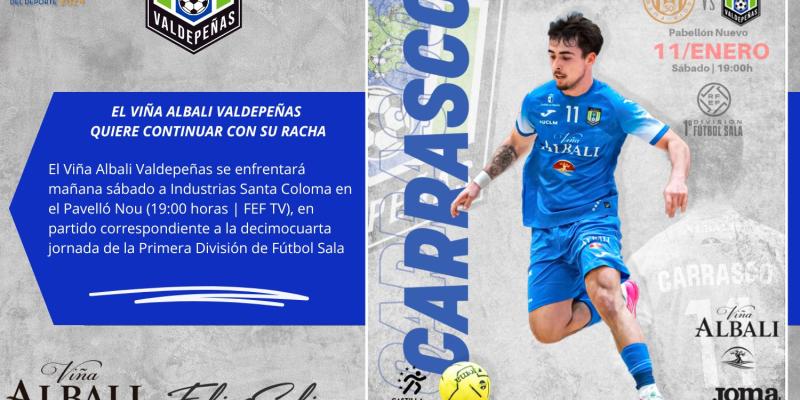 EL VIA ALBALI VALDEPEAS QUIERE CONTINUAR CON SU RACHA
