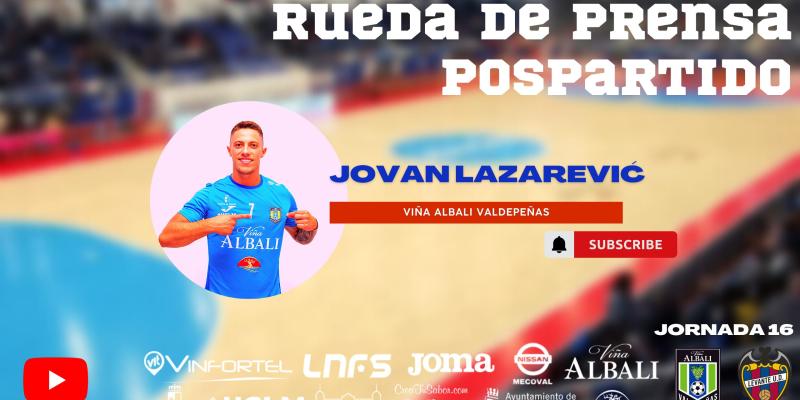 |FSVLive| Rueda de prensa de Jovan Lazarević Jornada 16