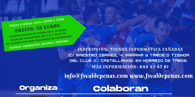 NOTICIA| EL IX CAMPUS DE FTBOL SALA 'CIUDAD DEL VINO' ABRE INSCRICIONES EL LUNES