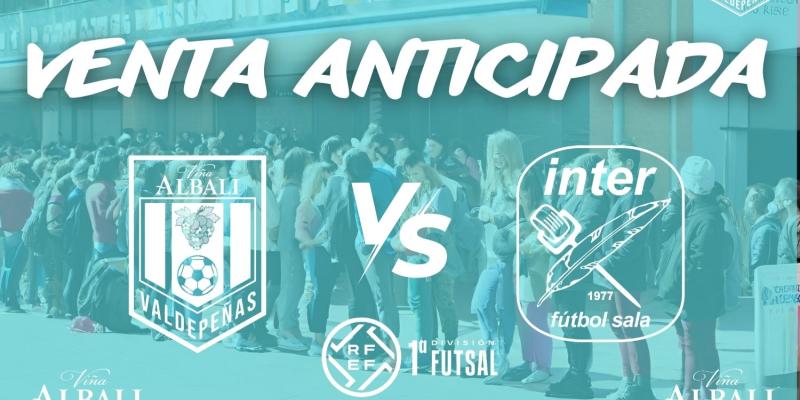 VENTA DE ENTRADAS ANTICIPADA PARA LOS NO ABONADOS Vs MOVISTAR INTER