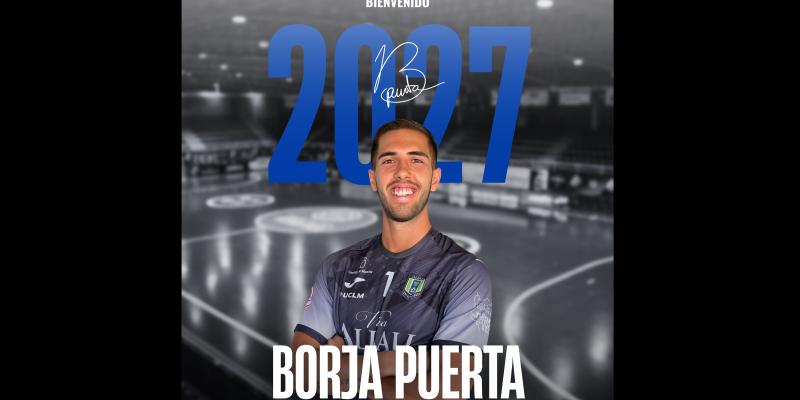 COMUNICADO OFICIAL | BORJA PUERTA DEFENDERÁ LA PORTERÍA DEL VIÑA ALBALI VALDEPEÑAS