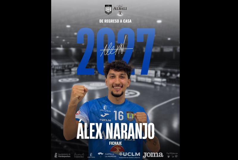 COMUNICADO OFICIAL | ÁLEX NARANJO REGRESA AL VIÑA ALBALI VALDEPEÑAS