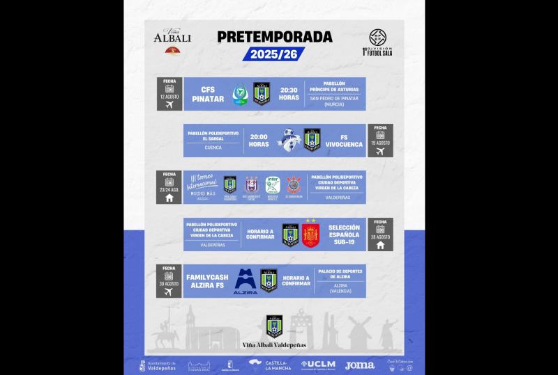 NOTICIA| EL VIÑA ALBALI VALDEPEÑAS DA FORMA A SU PRETEMPORADA