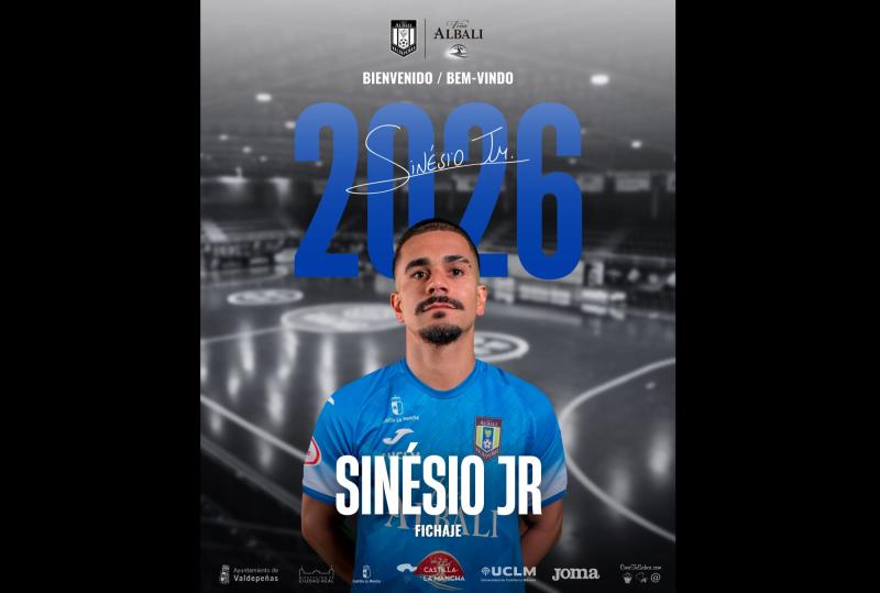 COMUNICADO OFICIAL | EL VIÑA ALBALI VALDEPEÑAS SE REFUERZA CON SINÉSIO JR