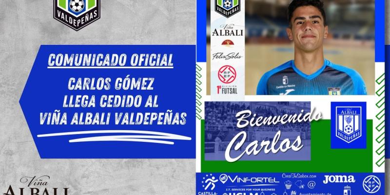COMUNICADO OFICIAL | CARLOS GMEZ LLEGA CEDIDO AL VIA ALBALI VALDEPEAS