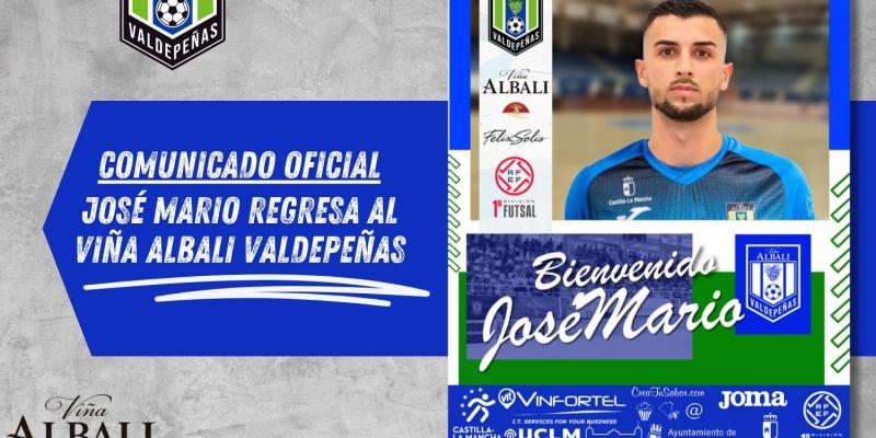 COMUNICADO OFICIAL | JOS MARIO REGRESA AL VIA ALBALI VALDEPEAS