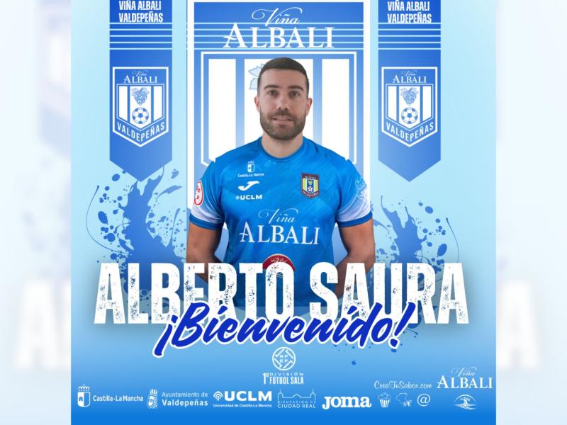 COMUNICADO OFICIAL | ALBERTO SAURA, FICHAJE INVERNAL DEL VIA ALBALI VALDEPEAS