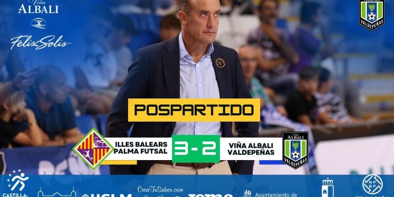 |POSPARTIDO| Declaraciones del técnico, David Ramos tras el partido ante Illes Balears Palma Futsal.