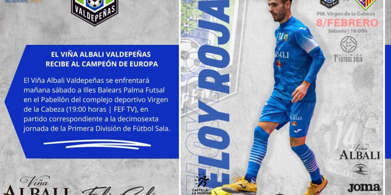 EL VIA ALBALI VALDEPEAS RECIBE AL CAMPEN DE EUROPA