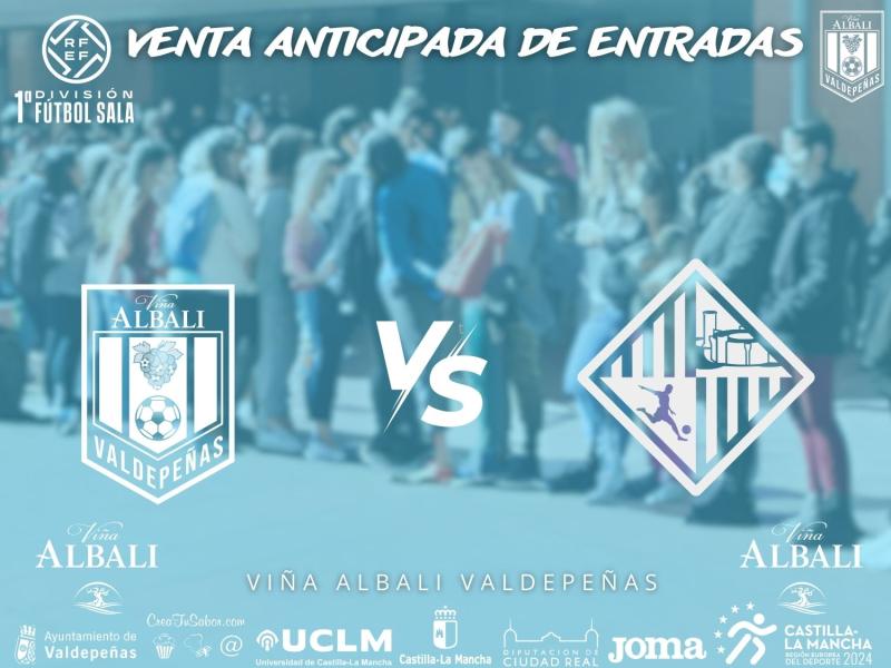 VENTA DE ENTRADAS ANTICIPADA PARA LOS NO ABONADOS Vs Illes Balears Palma Futsal.