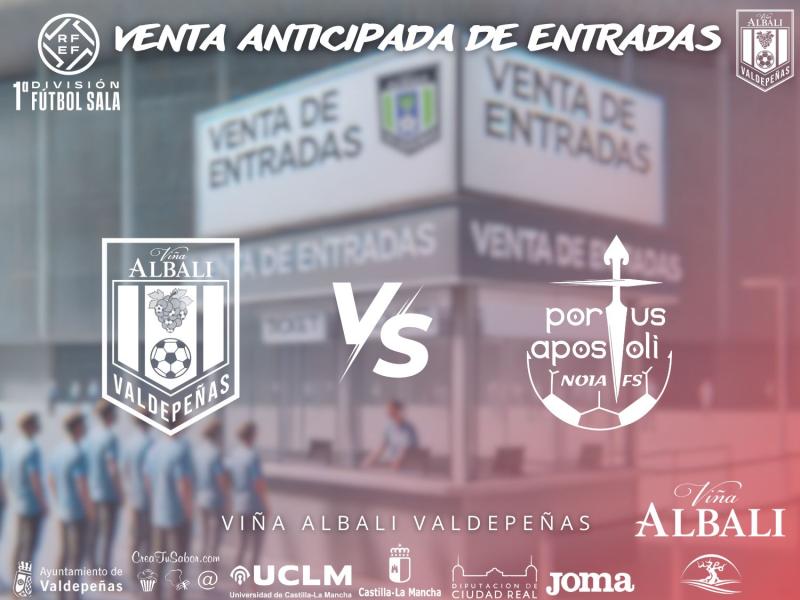 VENTA DE ENTRADAS ANTICIPADA PARA LOS NO ABONADOS JORNADA 27 Vs NOIA PORTUS APOSTOLI FS