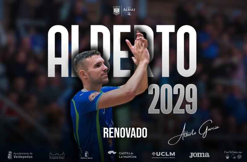 COMUNICADO OFICIAL | Alberto renueva con el Vi�a Albali Valdepe�as hasta 2029
