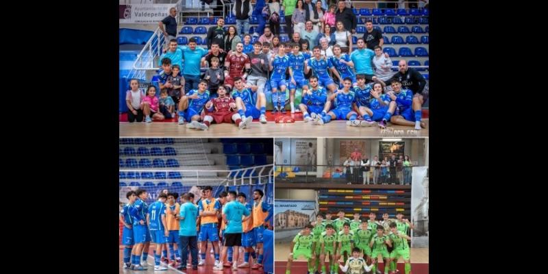 RESUMEN DE LA JORNADA EN LA BASE AZULONA: GRAN JORNADA DE NUESTROS EQUIPOS