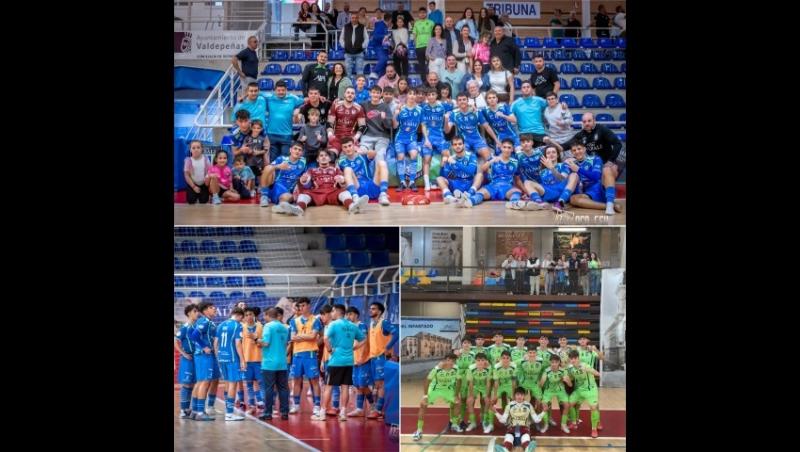 RESUMEN DE LA JORNADA EN LA BASE AZULONA: GRAN JORNADA DE NUESTROS EQUIPOS