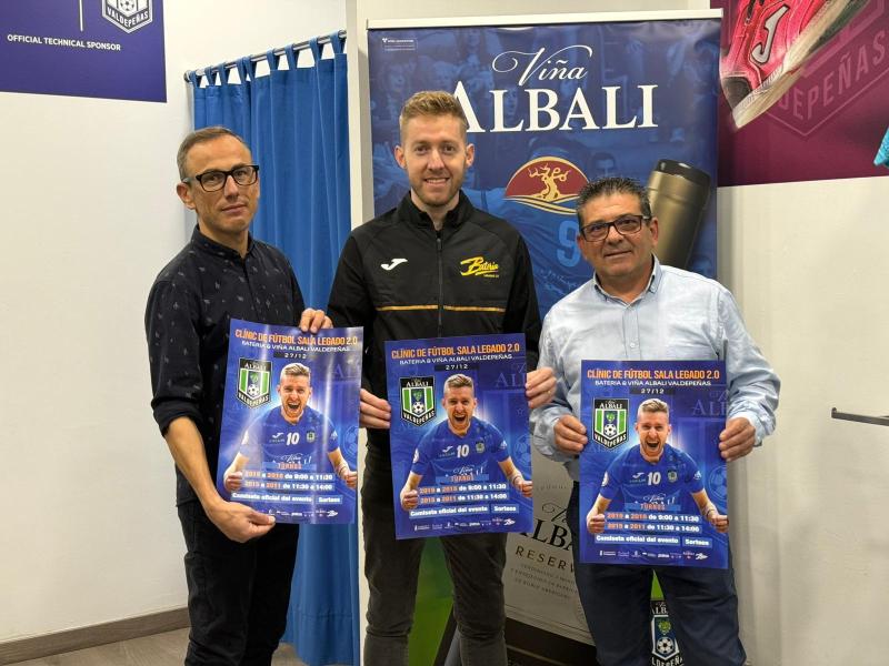 NOTICIA | Presentamos el Cl�nic de F�tbol Sala: Legado 2.0 – Bateria & Vi�a Albali Valdepe�as