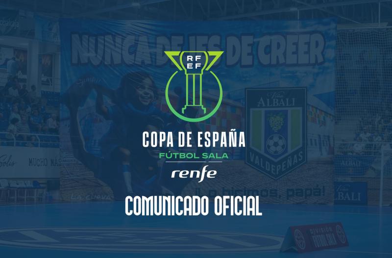 COMUNICADO OFICIAL | Entradas para la Copa de Espa�a 2026