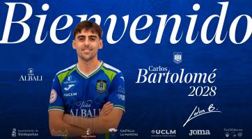 COMUNICADO OFICIAL | Carlos Bartolom�, nuevo jugador del Vi�a Albali Valdepe�as