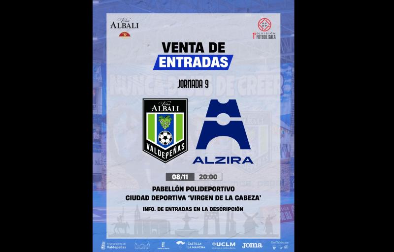 NOTICIA | VENTA DE ENTRADAS ANTICIPADA PARA EL PARTIDO CONTRA FAMILY CASH ALZIRA
