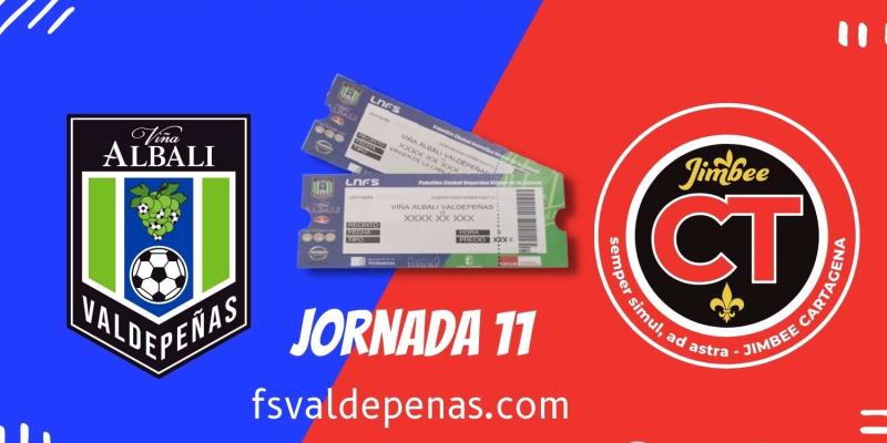 VENTA DE ENTRADAS ANTICIPADA JORNADA 11 Vs JIMBEE CARTAGENA