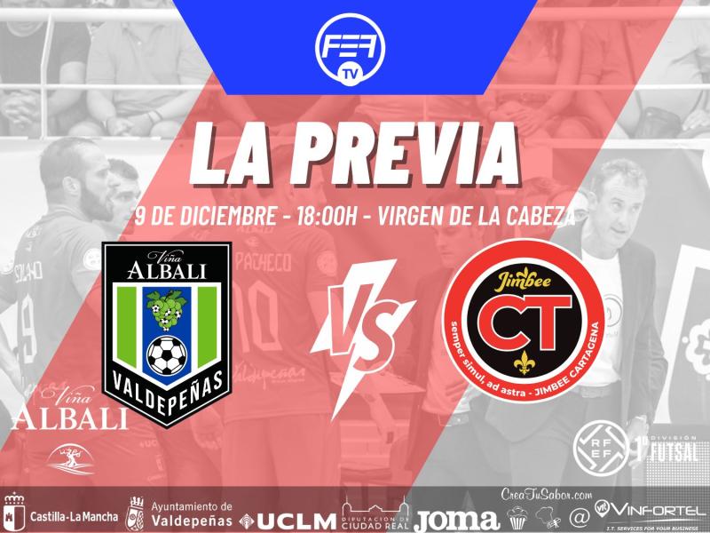 EL VIA ALBALI VALDEPEAS CIERRA LA PRIMERA VUELTA RECIBIENDO A JIMBEE CARTAGENA