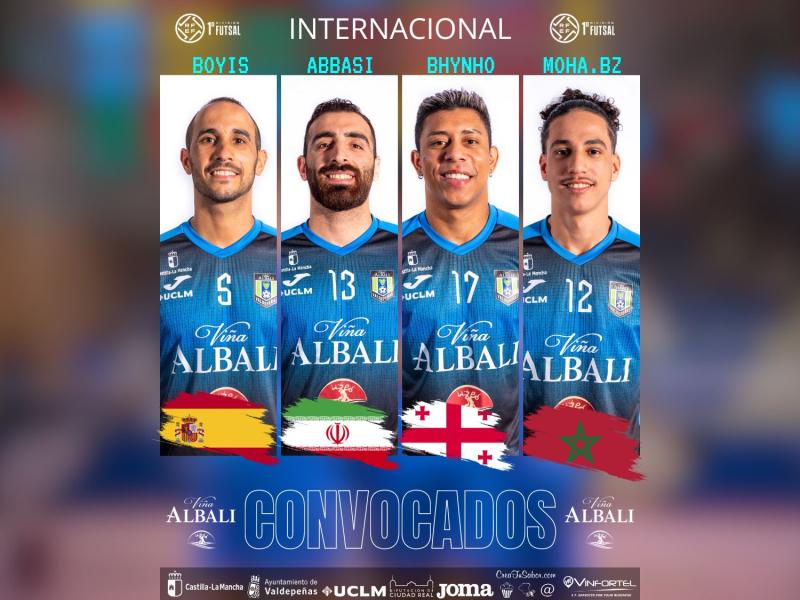NOTICIA| BOYIS, BYNHO, ABBASI Y MOHA, CITADOS POR SUS SELECCIONES 
