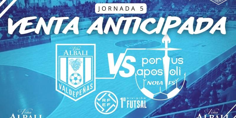 JORNADA 5|VENTA DE ENTRADAS ANTICIPADA PARA LOS NO ABONADOS